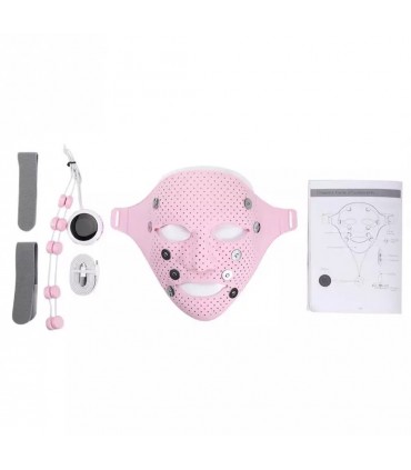 Masque massant vibration 3D en silicone - Masque massage électrique