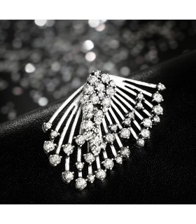 Boucle d'oreille tendance 4cm (1 pièce)