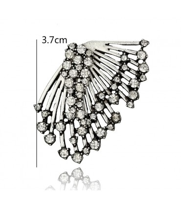 Boucle d'oreille tendance 4cm (1 pièce)