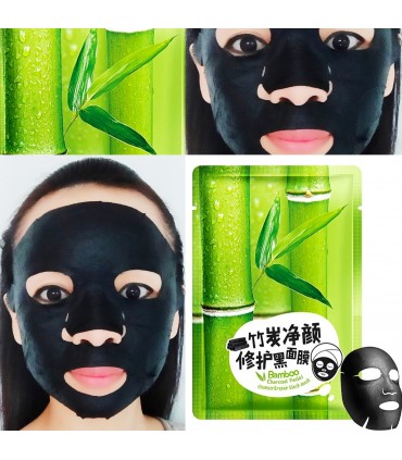 Masque Bambou - Masque hydratant naturel - Masque en tissu 25ml