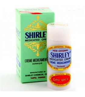 Crème Shirley éclaircissante blanchiment anti-acné - Crème visage Shirley 10g