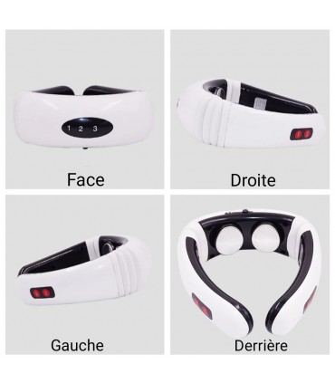 Masseur de cou et dos vibration 3D
