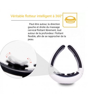 Masseur de cou et dos vibration 3D