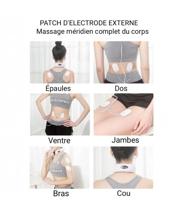 Masseur de cou et dos vibration 3D