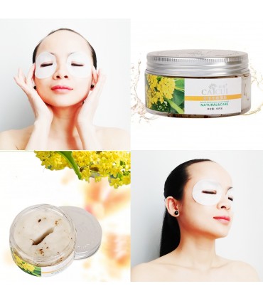 Masque yeux Or Osmanthus Fragrans  - Masque patch yeux -Masque hydratant naturel - Masque en tissu ( 50 pièces )