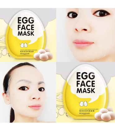 Masque Oeuf - Masque hydratant naturel - Masque en tissu 30g