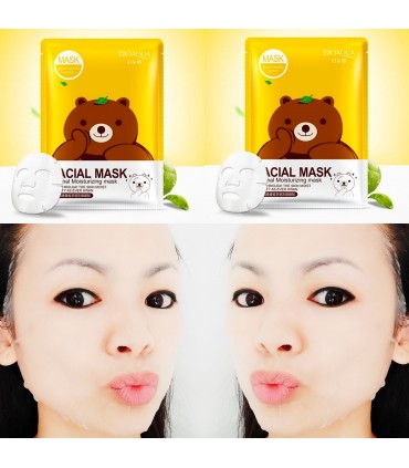 Masque Thé Vert - Masque hydratant naturel - Masque en tissu 30g