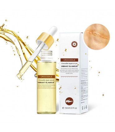 Routine soins visage Peptide Crocodile - Ensemble soin visage anti-acné anti-âge anti-rides (2 pièces)