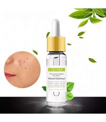 Serum Thé Vert - Sérum visage contrôle de l'huile anti-acné nourrissant 15ml