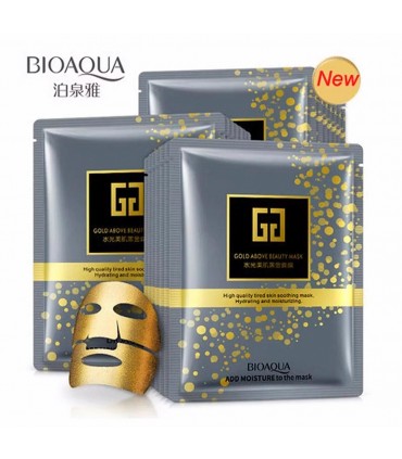 Masque Or 24K au Collagène - Masque hydratant naturel - Masque en tissu 30g