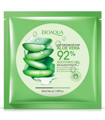 Masque Aloe Véra - Masque hydratant naturel - Masque en tissu 30g