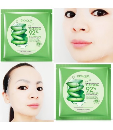 Masque Aloe Véra - Masque hydratant naturel - Masque en tissu 30g