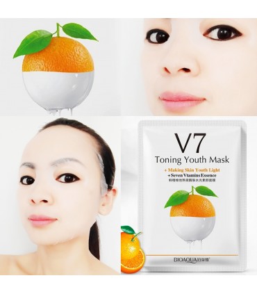 Masque Orange - Masque hydratant naturel - Masque en tissu 30g