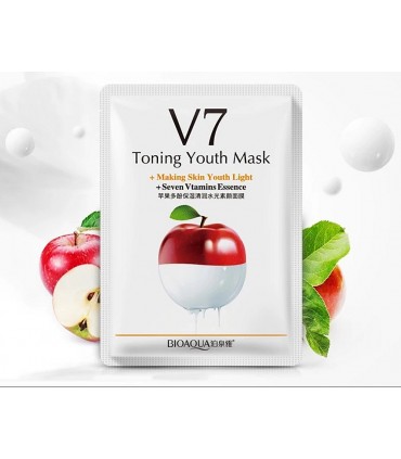 Masque Pomme - Masque hydratant naturel - Masque en tissu 30g