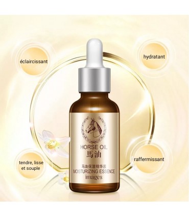 Sérum Huile de Cheval raffermissant hydratant éclaircissant - Sérum Visage (15ml)
