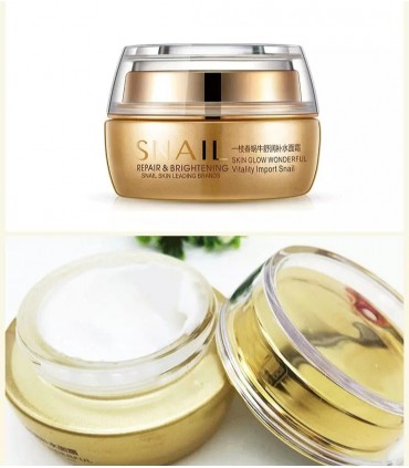 Routine soins visage Bave Escargot  - Ensemble soin visage éclaircissant raffermissant hydratant (2 pièces)