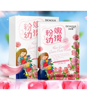 Masque Rose - Masque hydratant naturel - Masque en tissu 30g