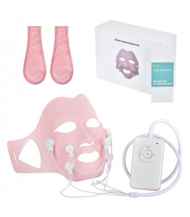 Masque massant vibration 3D en silicone - Masque massage électrique