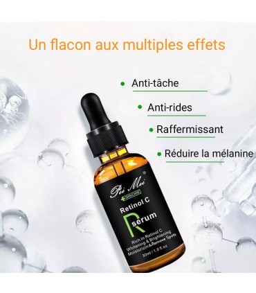 Sérum Rétinol C - Sérum visage éclaircissant anti-tâche hydratant
