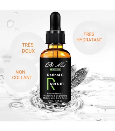 Sérum Rétinol C - Sérum visage éclaircissant anti-tâche hydratant