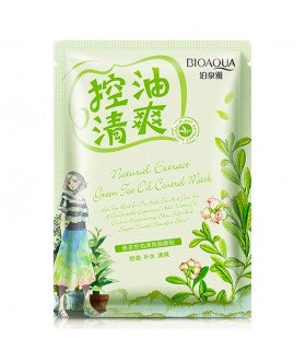 Masque Thé Vert - Masque hydratant naturel - Masque en tissu 30g
