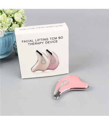 Appareil anti-rides LED 3D en 2 couleurs de lumières massages pour le visage et le cou