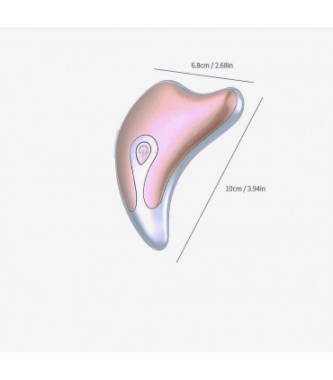 Appareil anti-rides LED 3D en 2 couleurs de lumières massages pour le visage et le cou