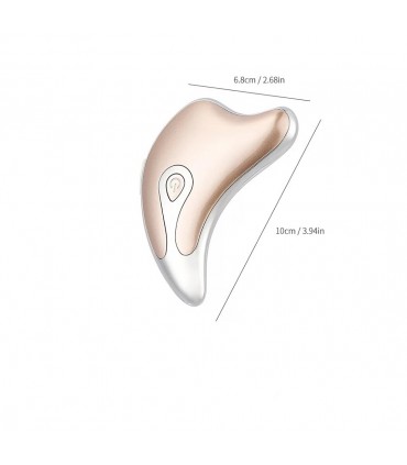 Appareil anti-rides LED 3D en 2 couleurs de lumières massages pour le visage et le cou