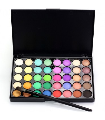 Palette d'ombres à paupières de 40 couleurs
