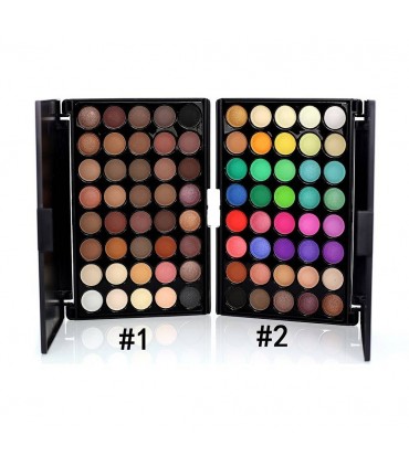 Palette d'ombres à paupières de 40 couleurs