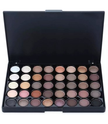 Palette d'ombres à paupières de 40 couleurs