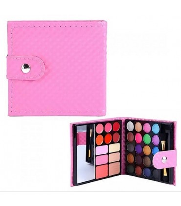 Palette d'ombres à paupières et lèvres de 32 couleurs abec miroir