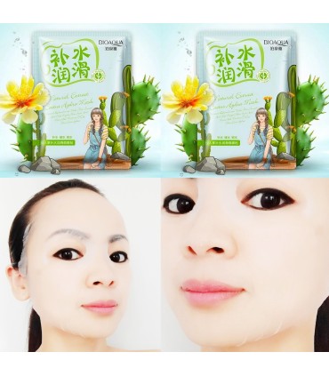 Masque Cactus - Masque hydratant naturel - Masque en tissu 30g