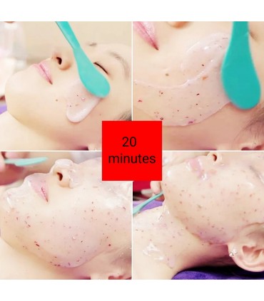 Masque en poudre Rose - Masque visage à la poudre - Masque de la poudre 15g