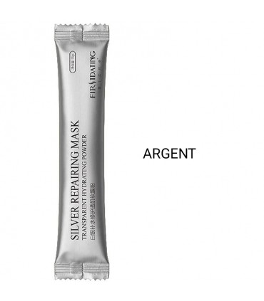 Masque en poudre Argent - Masque visage à la poudre - Masque de la poudre 15g