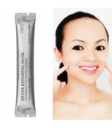 Masque en poudre Argent - Masque visage à la poudre - Masque de la poudre 15g