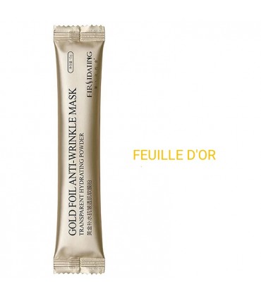 Masque en poudre Or - Masque visage à la poudre - Masque de la poudre 15g