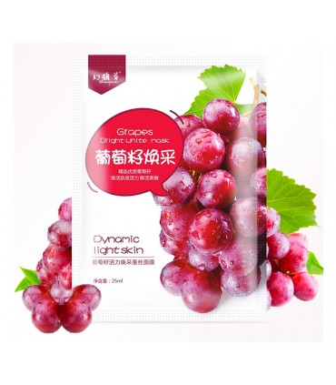 Masque Raisin - Masque hydratant naturel - Masque en tissu 25ml