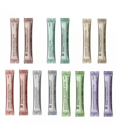 Ensemble lot de 7 masque en poudre différents - Masque visage à la poudre - Masque de la poudre 7pcs x 15g