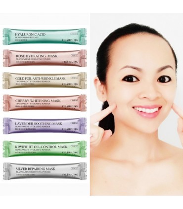 Ensemble lot de 7 masque en poudre différents - Masque visage à la poudre - Masque de la poudre 7pcs x 15g