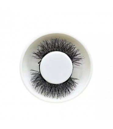 Faux cils magnétiques 3D réutilisable 1 paire ( 4 pièces )