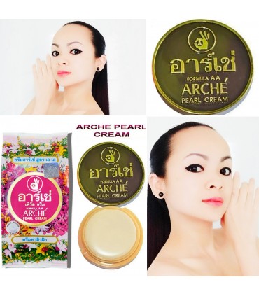 Crème Perles anti-acné éclaircissant blanchissant - Crème visage Thaïlandais 10g