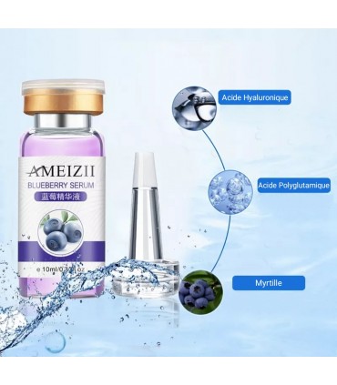 Sérum Myrtille -  Sérum visage anti-âge anti-rides nourrisant ( 10ml )