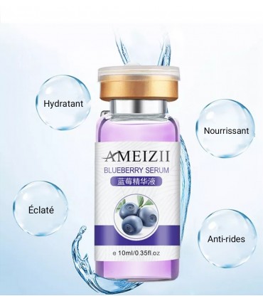 Sérum Myrtille -  Sérum visage anti-âge anti-rides nourrisant ( 10ml )