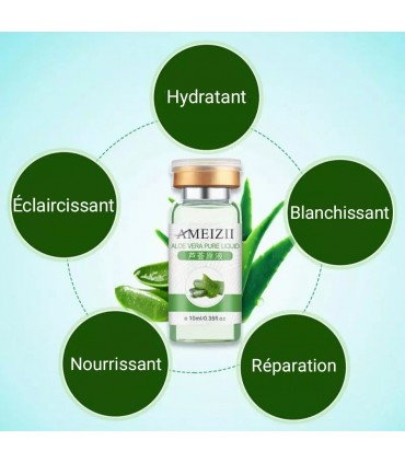 Sérum Aloe Véra - Sérum blanchissant éclaircissant anti-acné ( 10ml )