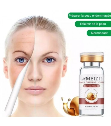Sérum Bave d'Escargot - Sérum visage raffermissant, rajeunissement, réparation (10m )l
