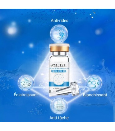 Sérum Acid Hyaluronique - Sérum visage éclaircissant blanchissant anti-rides ( 10ml )