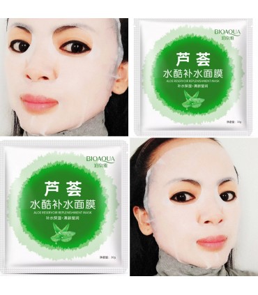 Masque Aloe Véra - Masque hydratant naturel - Masque en tissu 30g