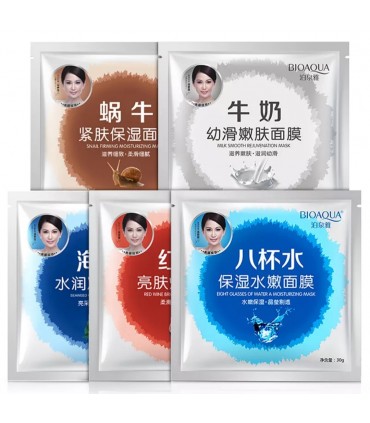Masque de Soie - Masque hydratant naturel - Masque en tissu 30g