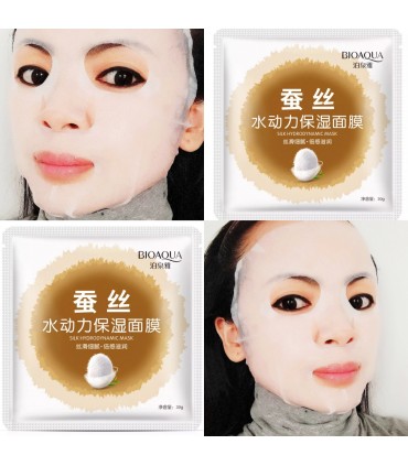 Masque de Soie - Masque hydratant naturel - Masque en tissu 30g